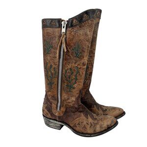 Old Gringo Cactus Razz Cowboy Boots 7.5